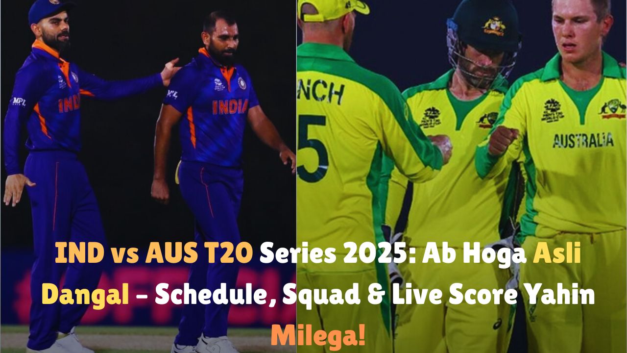 Australia vs India T20