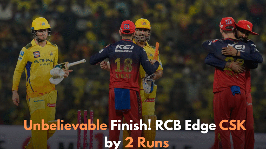 RCB vs CSK 2025