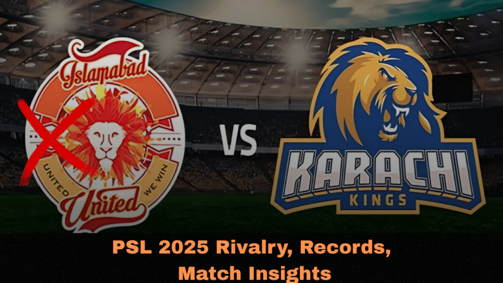 Islamabad United vs Karachi Kings