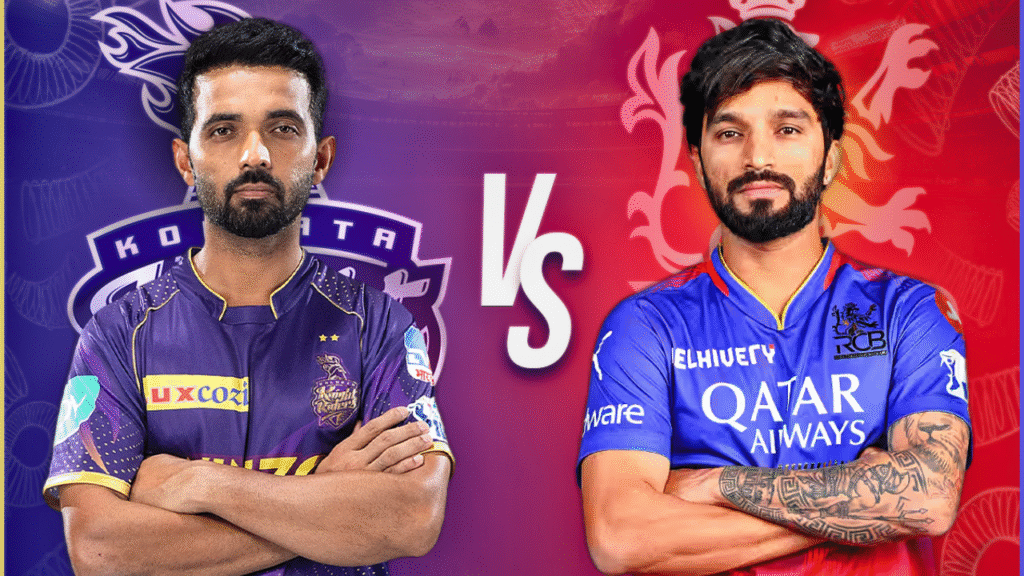 kkr vs rcb 2025
