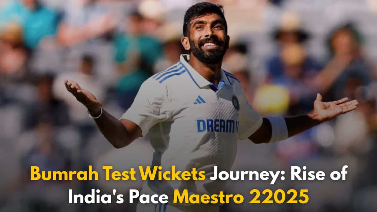 Bumrah Test wickets